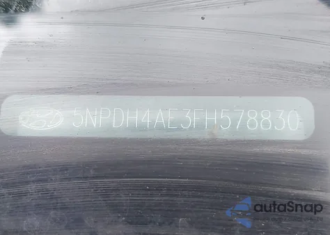 2015 Hyundai Elantra Limited z USA, uszkodzony, nr VIN 5NPDH4AE3FH578830